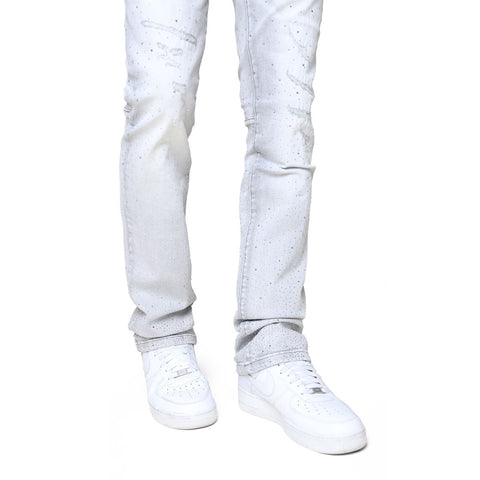 All Rhinestone Jean