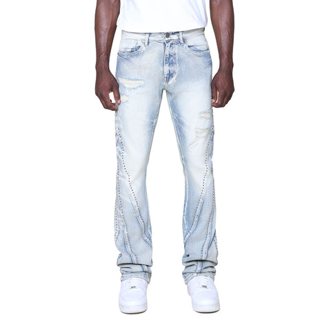 Barbwire Rhinestone Jean