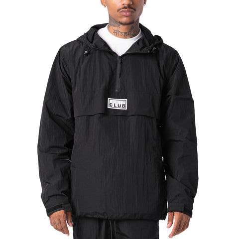 Metallic Nylon Anorak