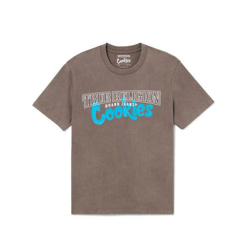 x True Religion Boxy Archs Tee