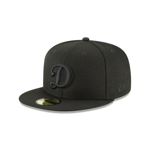Los Angeles Dodgers D Blackout 59FIFTY Fitted Hat