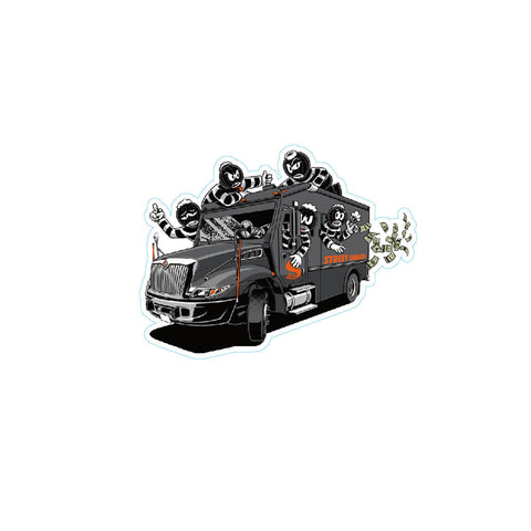 Bank Run Sticker