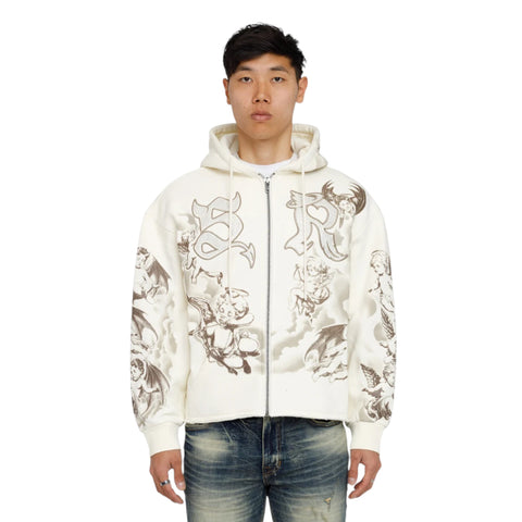 Trouble In Peace Zip Hoodie