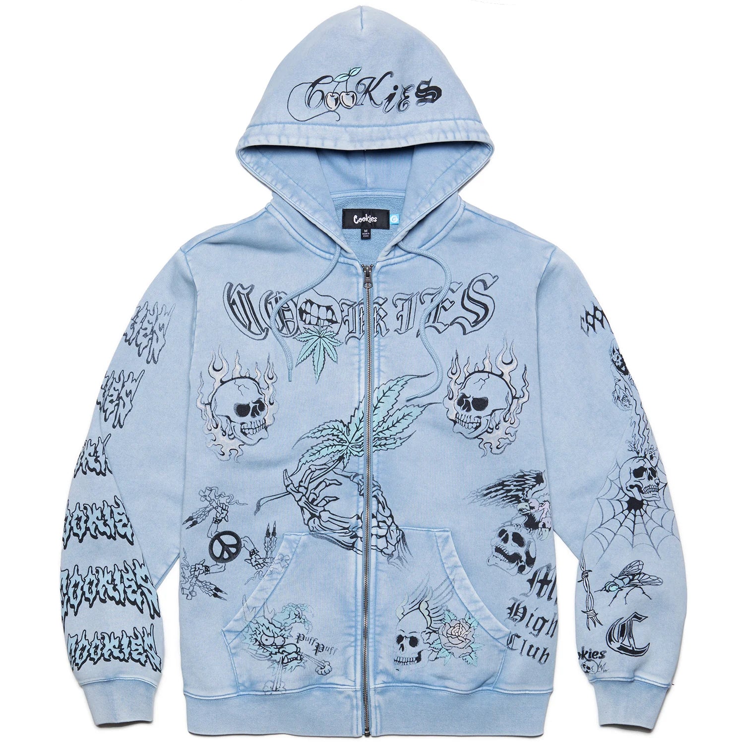 Heaven Can Wait Zip Hoodie – Street Dreams1