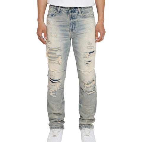 Heavy Rip & Repaired Jeans