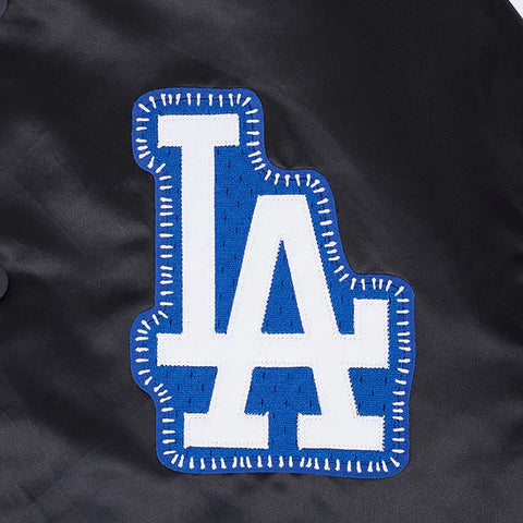 Los Angeles Dodgers DIY Pitch Stitch Satin Jacket