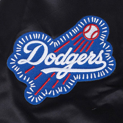 Los Angeles Dodgers DIY Pitch Stitch Satin Jacket