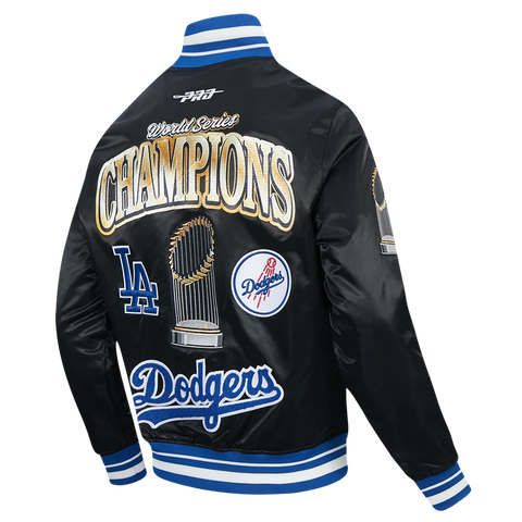 Los Angeles Dodgers 2025 World Series Satin Jacket
