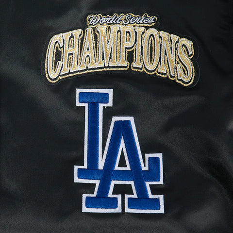 Los Angeles Dodgers 2025 World Series Women Satin Jacket