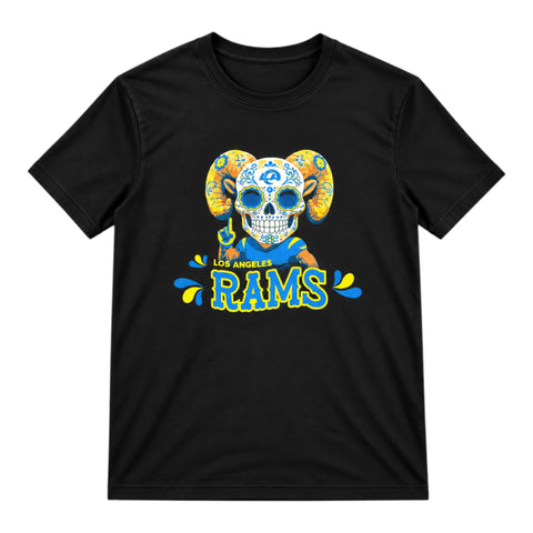Los Angeles Rams Día De Los Muertos Tee