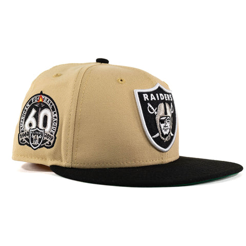 Las Vegas Raiders 60 Seasons 59FIFTY Fitted