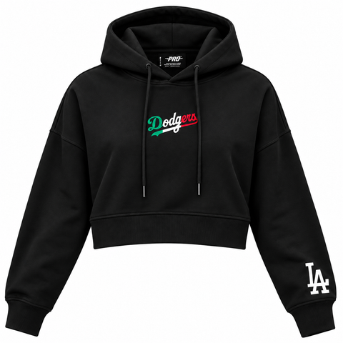 Los Angeles Dodgers Wingspan Mexico Womens Hoodie