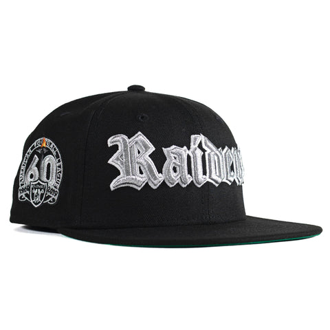 Las Vegas Raiders 60th Anniversary 59FIFTY Fitted