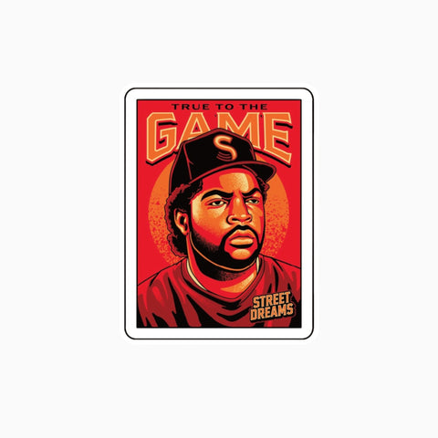 True To The Game Sticker