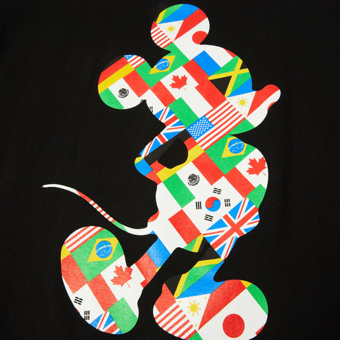 HUF x Mickey World Tour Silhouette Tee