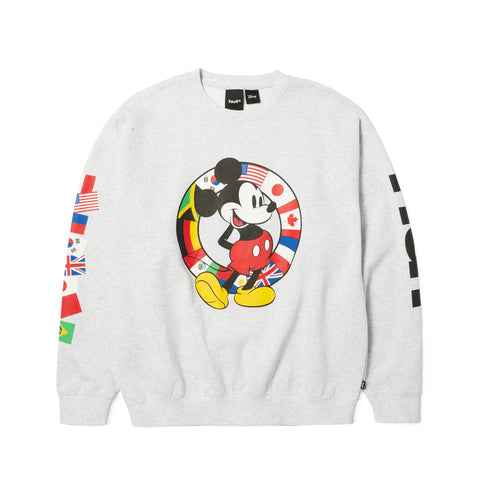 HUF x Mickey Worldwide Tour Crewneck