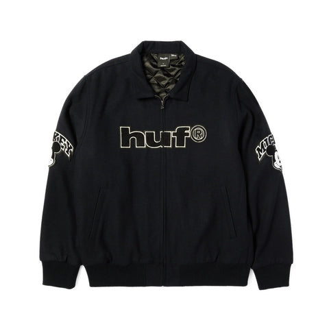 HUF x Mickey Tour Varsity Jacket