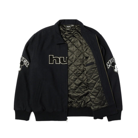HUF x Mickey Tour Varsity Jacket