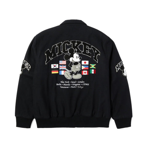 HUF x Mickey Tour Varsity Jacket