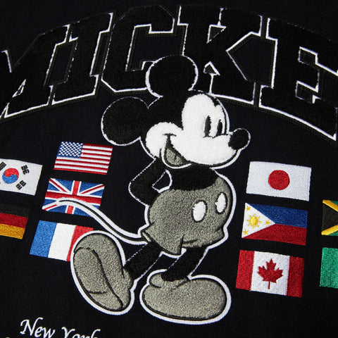 HUF x Mickey Tour Varsity Jacket