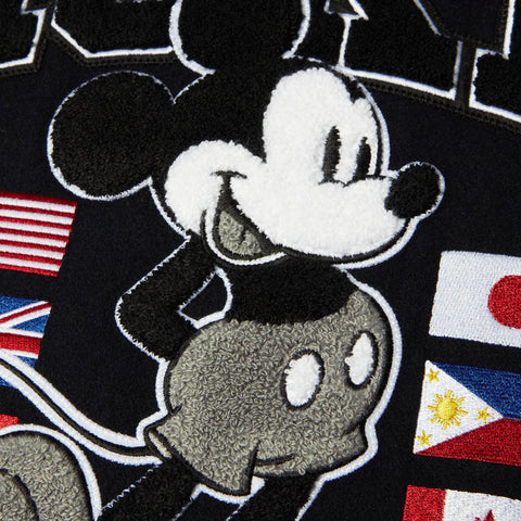 HUF x Mickey Tour Varsity Jacket