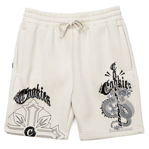 World On Fire Dragon Shorts
