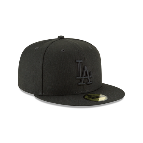 Los Angeles Dodgers Blackout 59FIFTY Fitted Hat