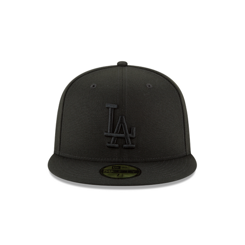 Los Angeles Dodgers Blackout 59FIFTY Fitted Hat