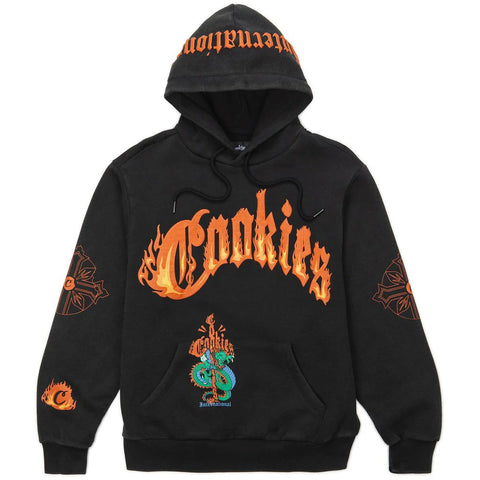 World On Fire Dragon Hoodie