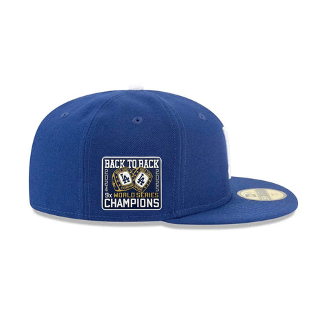 Los Angeles Dodgers 2025 World Series Champions Back to Back 59FIFTY Fitted