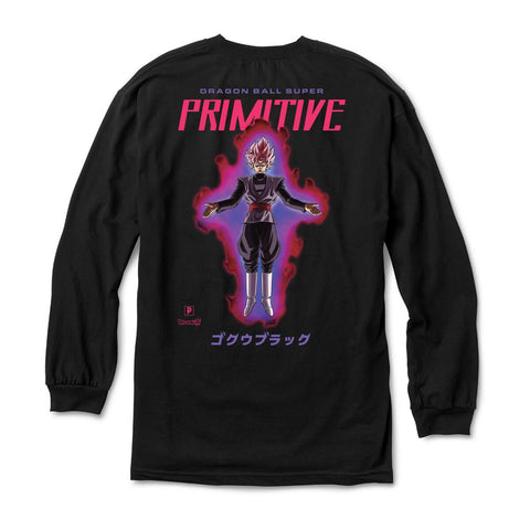 Goku Black Rose Long Sleeve Tee