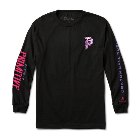 Goku Black Rose Long Sleeve Tee