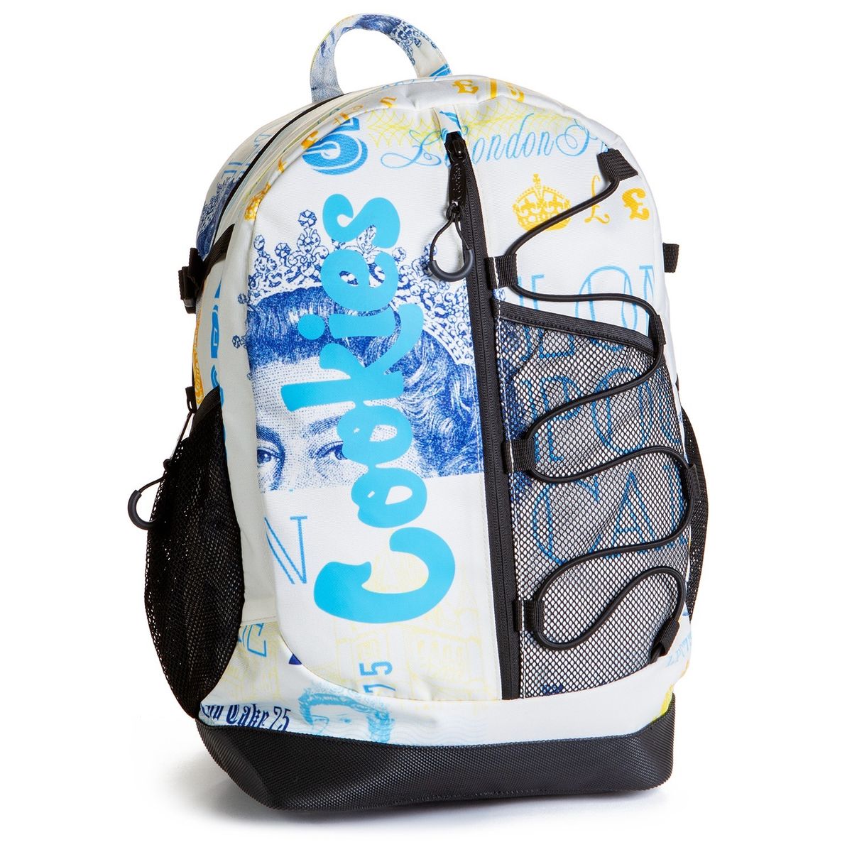 London Pound Cake Bungee Backpack - Cream