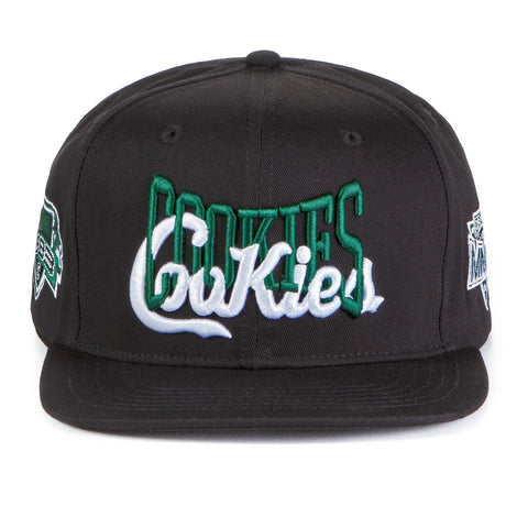 Title Fight Block Script Snapback Hat