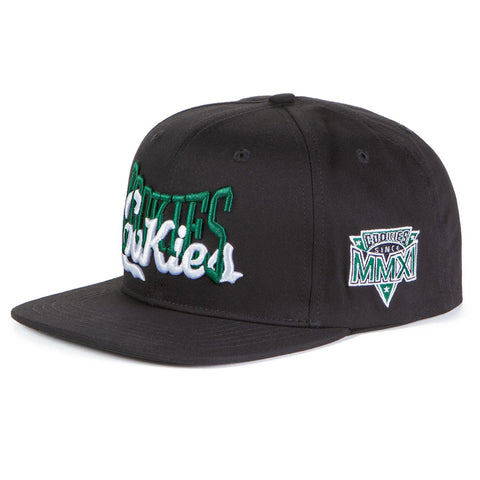 Title Fight Block Script Snapback Hat