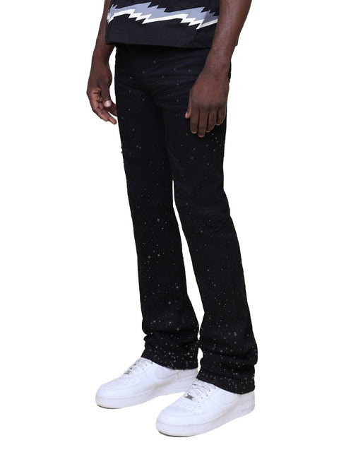 All Rhinestone Jean