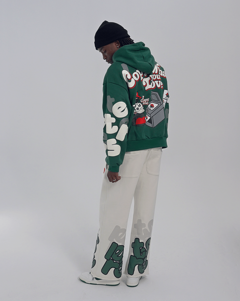 Copy Me Scattered Zip Up