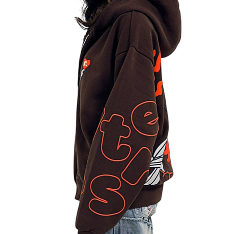 Don't Fit In Scattered Zip Up