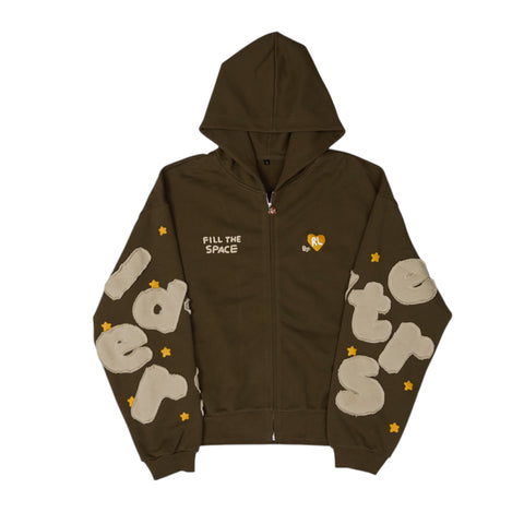 Fill The Space Scattered Zip Up