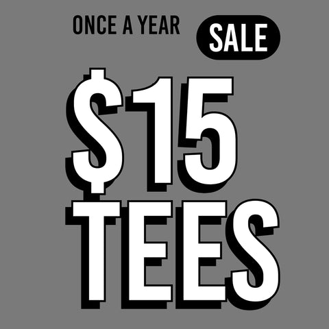 $15 Tees