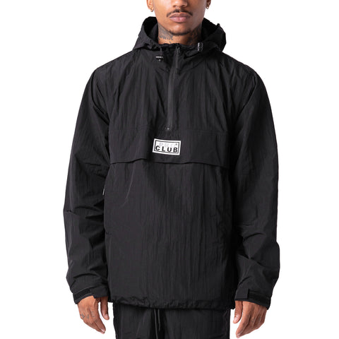 Metallic Nylon Anorak