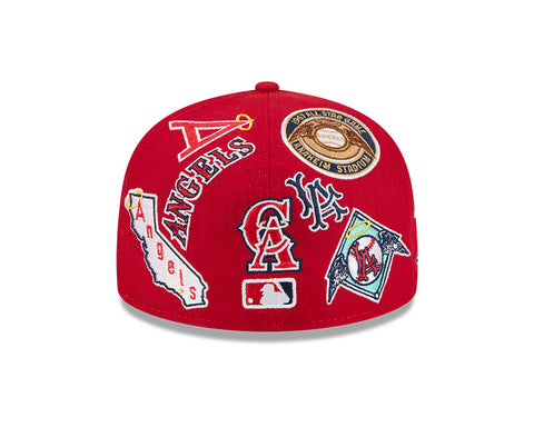 Anaheim Angels All Over 59FIFTY Fitted