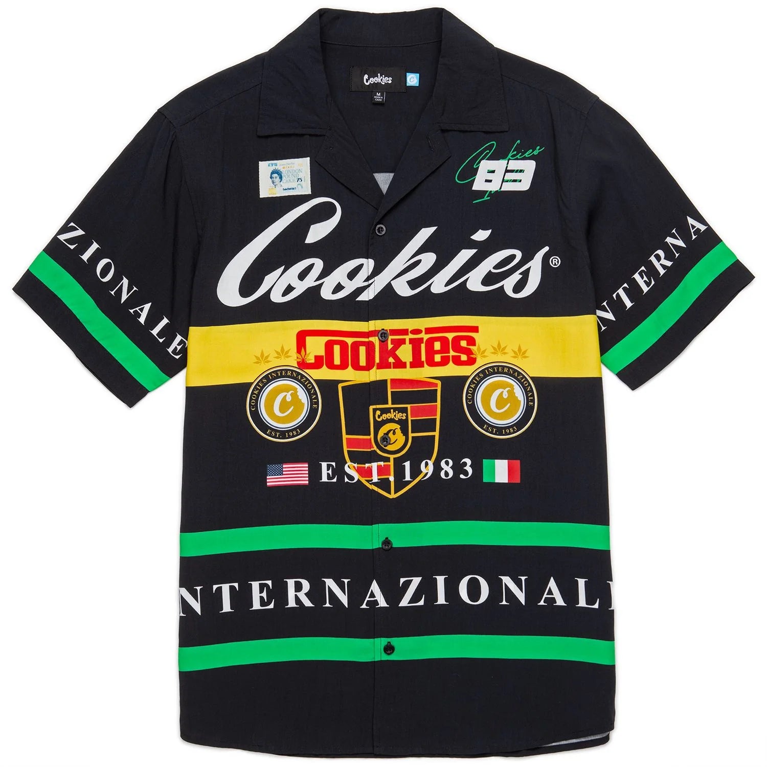 Lake Como SS Woven - Black