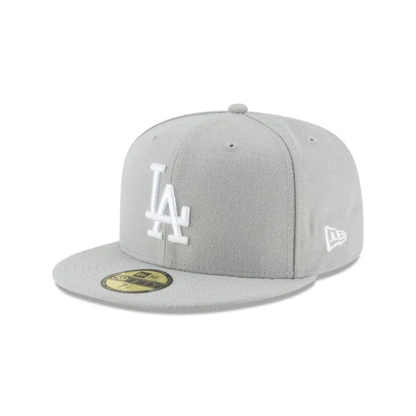 Los Angeles Dodgers 59FIFTY Fitted Hat - Grey