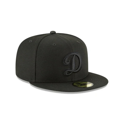 Los Angeles Dodgers D Blackout 59FIFTY Fitted Hat