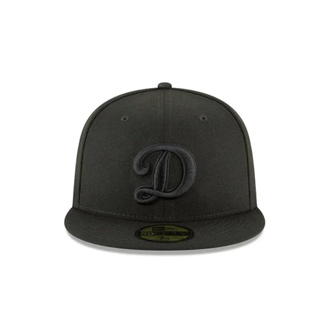 Los Angeles Dodgers D Blackout 59FIFTY Fitted Hat