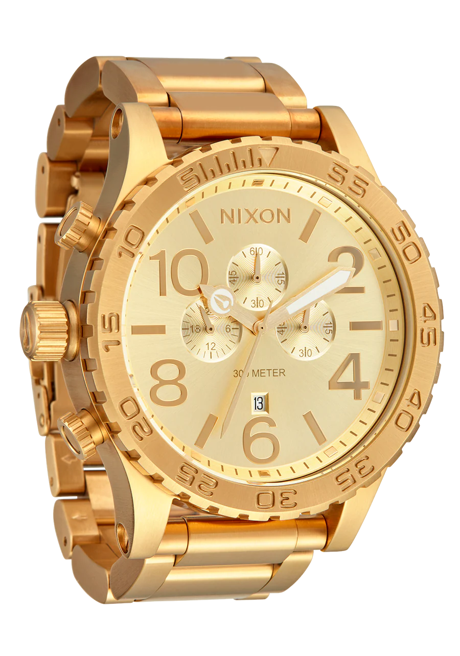 51-30 Chrono Watch - Gold