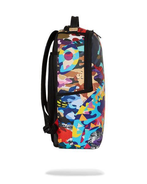 Sliced And Diced Camo Backpack Street Dreams