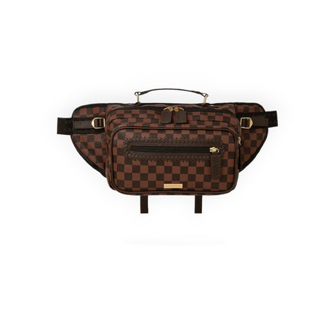 Core Embossed Check Cargo Crossbody