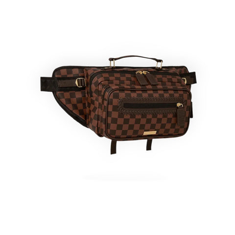 Core Embossed Check Cargo Crossbody